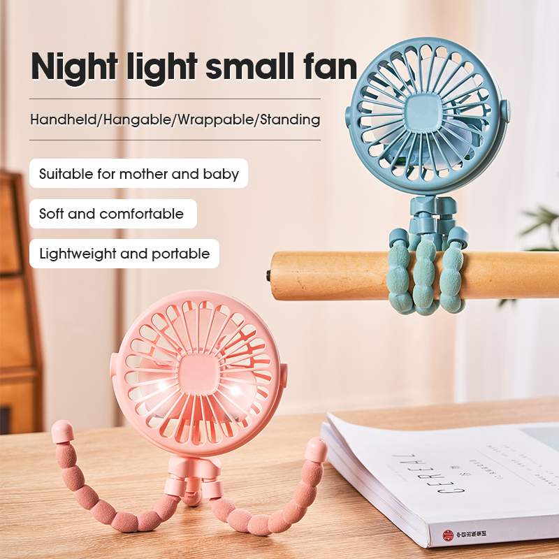 Oscillating Fan Clip - Ventilatore Portatile HOMEFISH per Passeggino, Mini