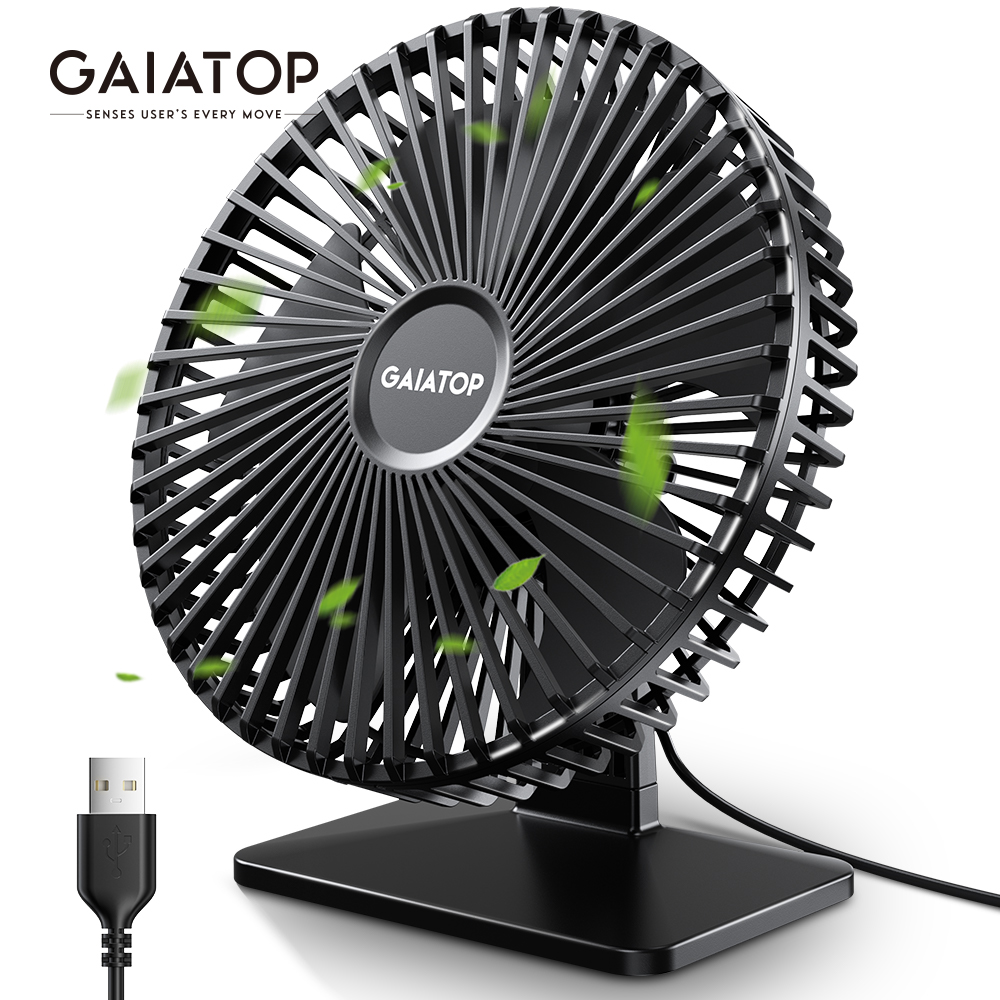 Oscillating Fan Clip - GAIATOP Ventilatore da tavolo Ventilatore USB