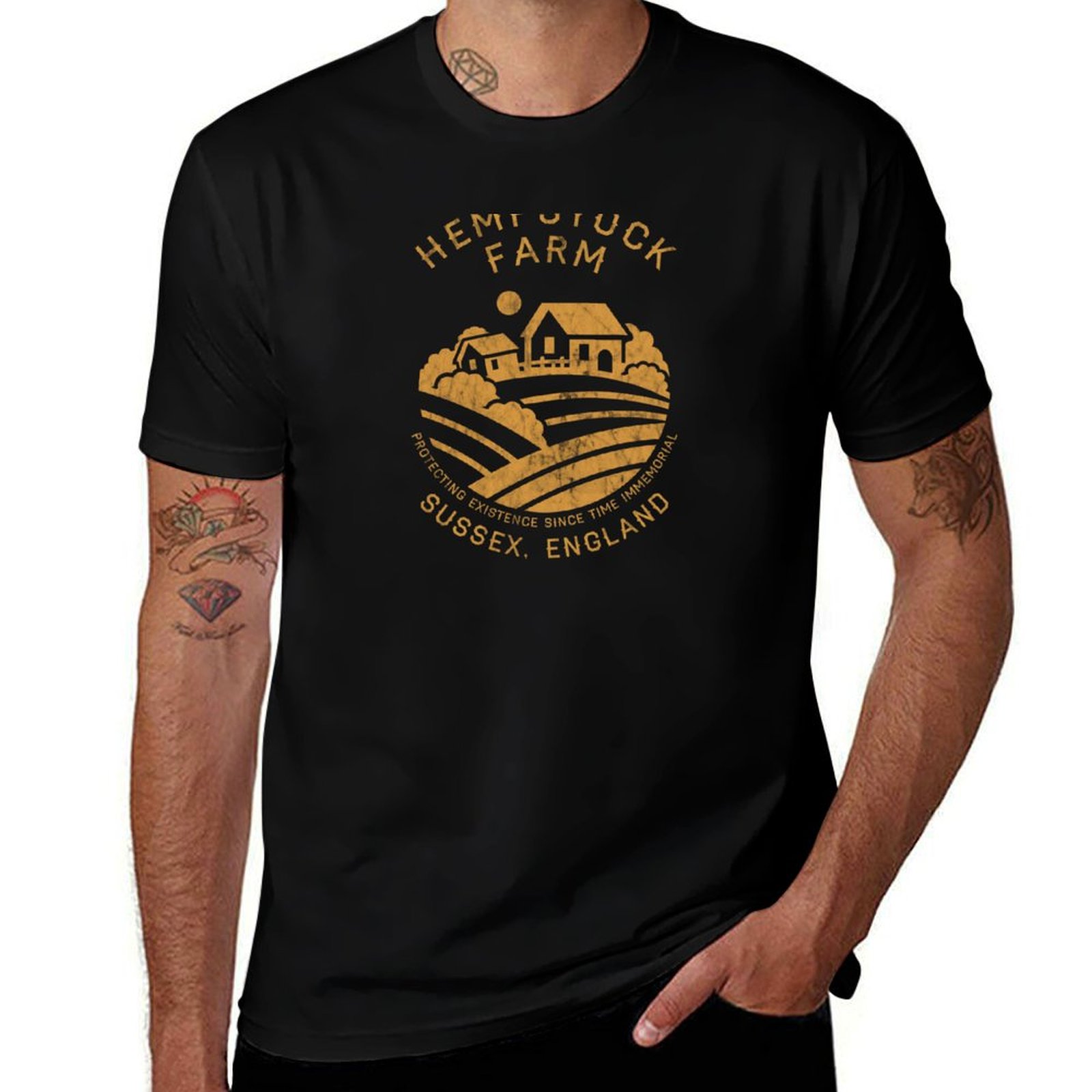 T-shirt Hempstock Farm, modell - Urban Farming In China recensione e prezzo