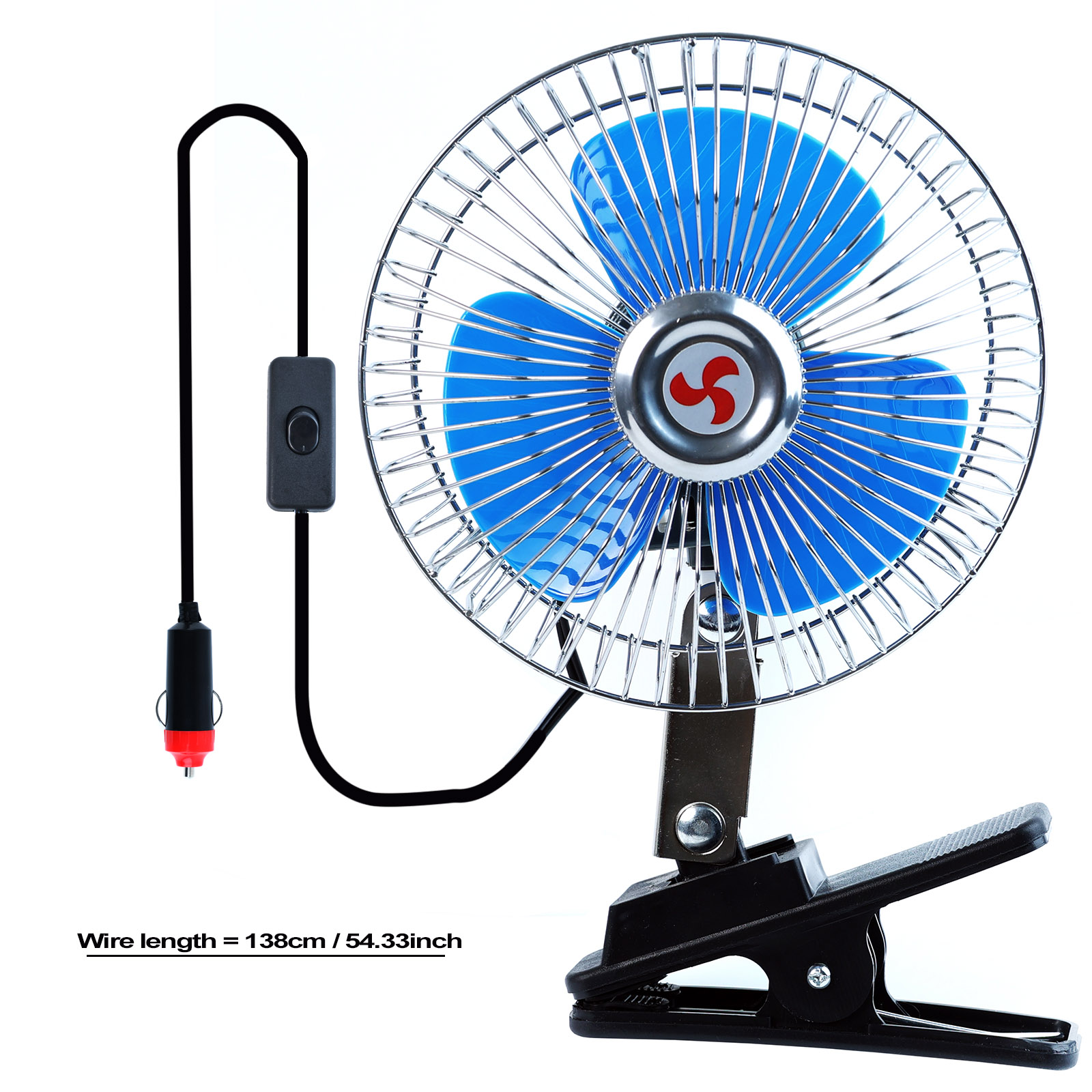 12V 6 ''360 rotazione estate A - Oscillating Fan Clip recensione e prezzo