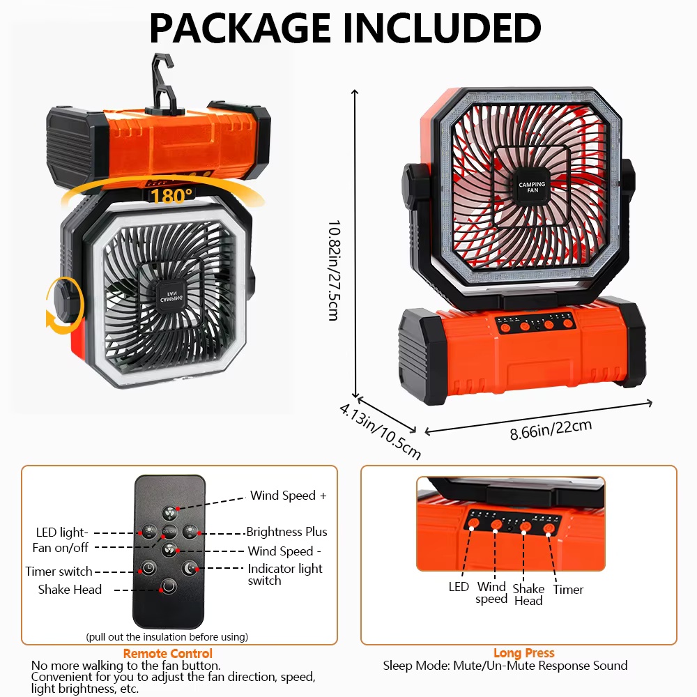Ventilatore Portatile Multifun - Oscillating Fan Clip recensione e prezzo
