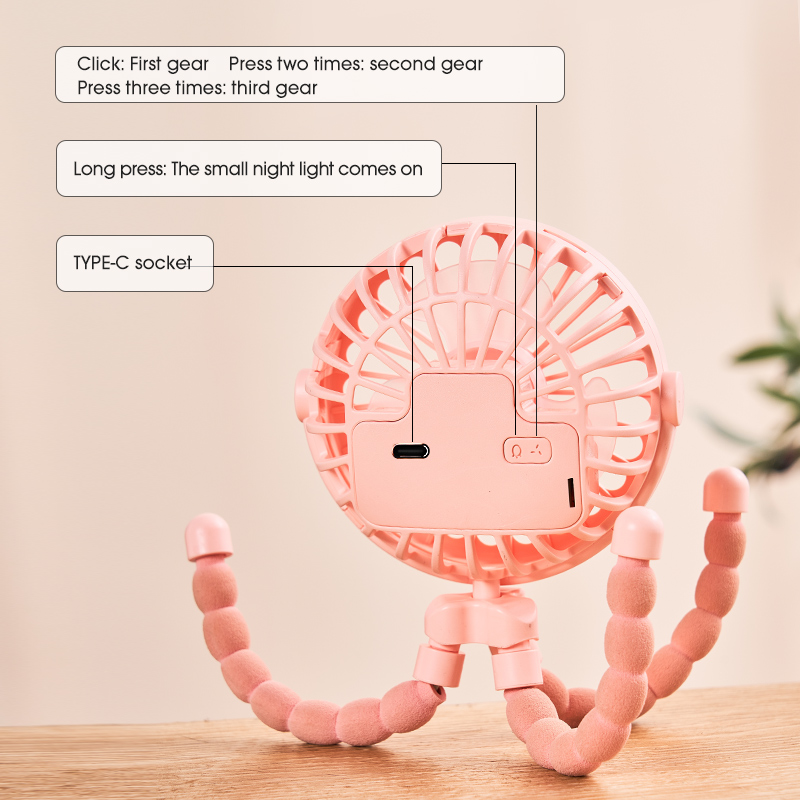 Ventilatore Portatile HOMEFISH - Oscillating Fan Clip recensione e prezzo
