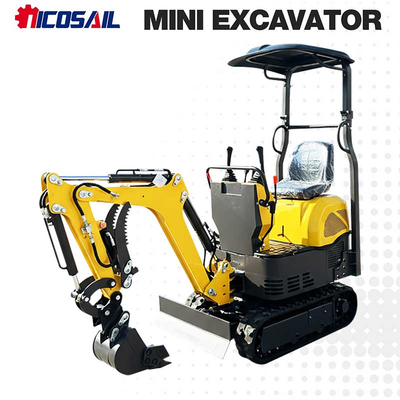 Mini Escavatore Compatto da 1t - Urban Farming In China recensione e prezzo