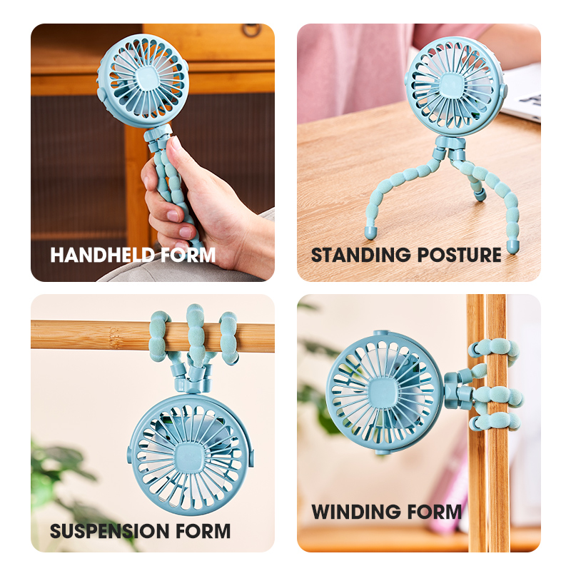 Ventilatore Portatile HOMEFISH - Oscillating Fan Clip recensione e prezzo