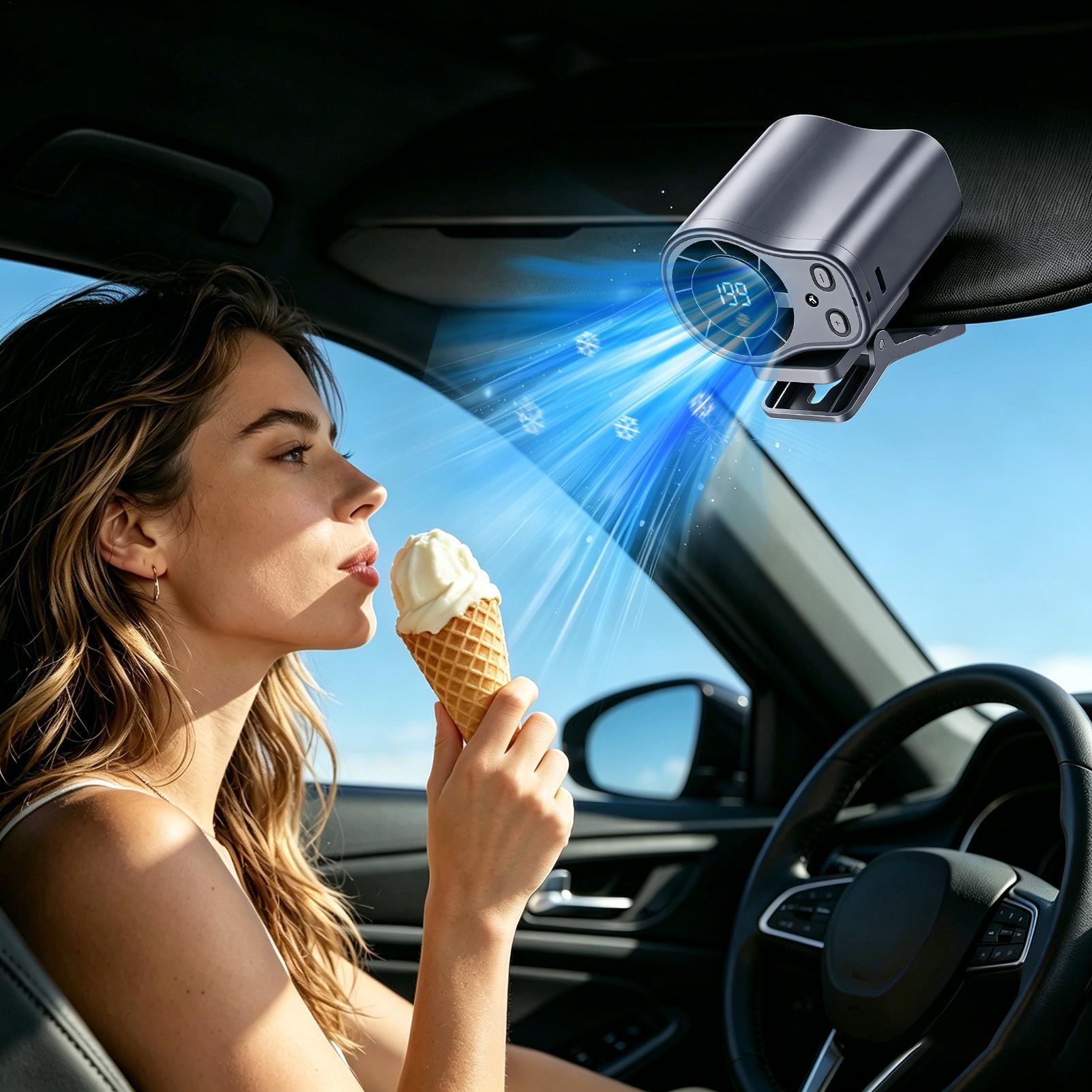 Ventilatore per Auto con Raffr - Oscillating Fan Clip recensione e prezzo