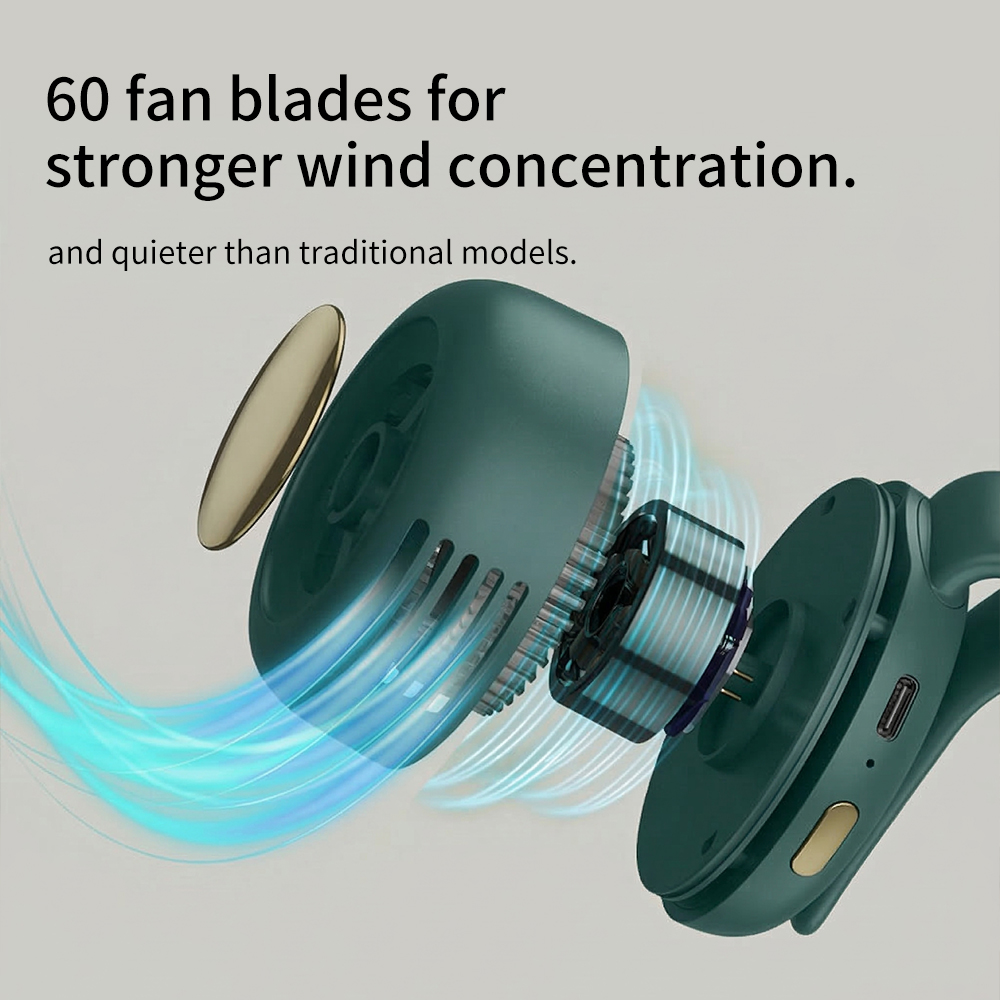 Ventilatore Portatile da Collo - Oscillating Fan Clip recensione e prezzo