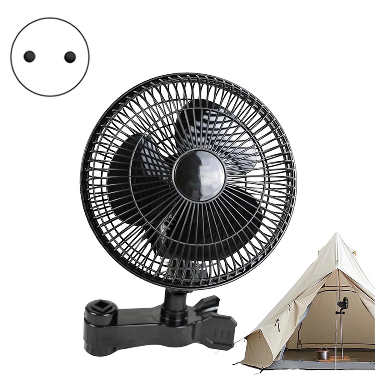 Ventilatore a clip ABKM per gr - Oscillating Fan Clip recensione e prezzo